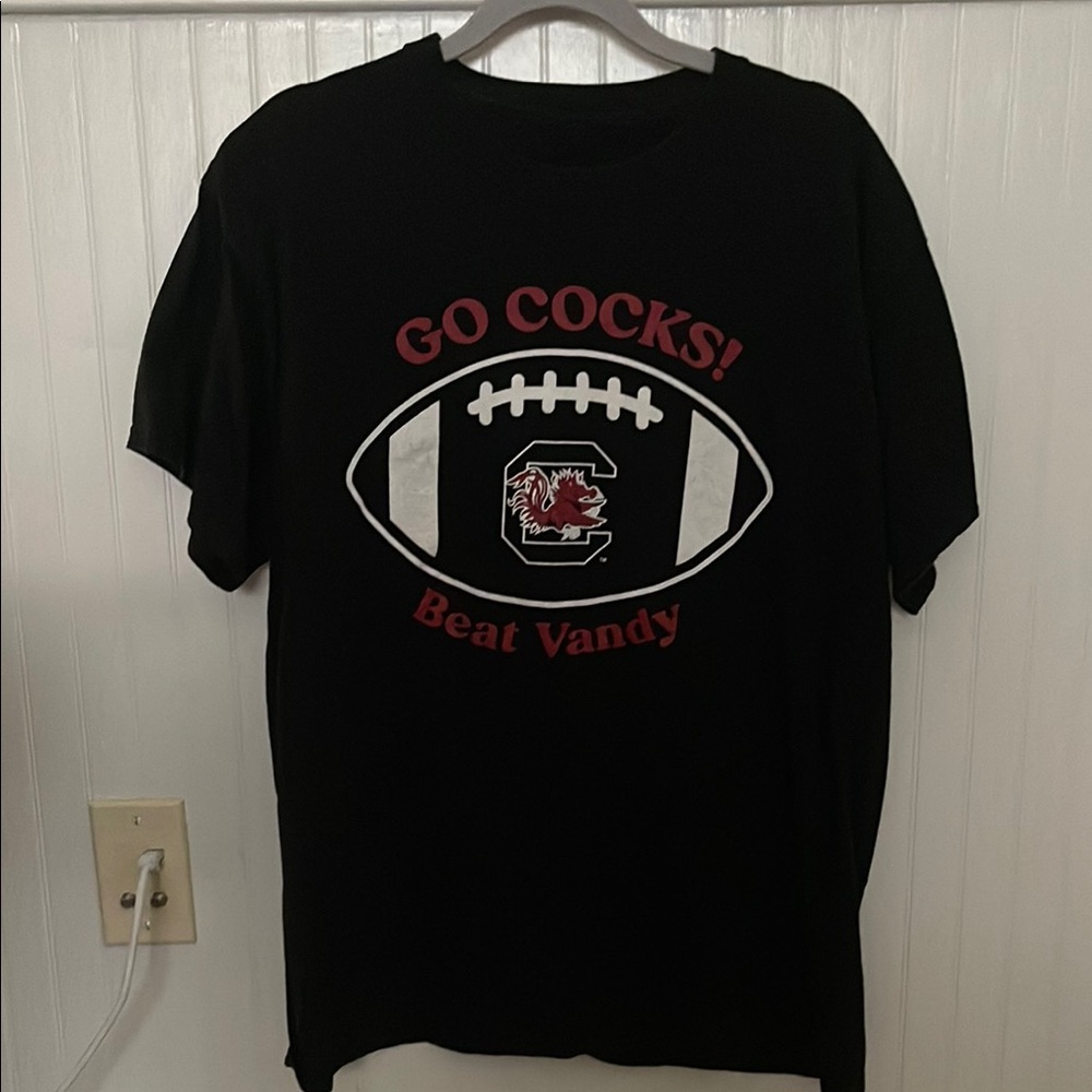 University of South Carolina Beat Vandy Black T-Shirt